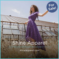 ShineApparel.com - Creative premium domain names for sale