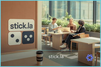 stick.la - Creative brandable domain for sale