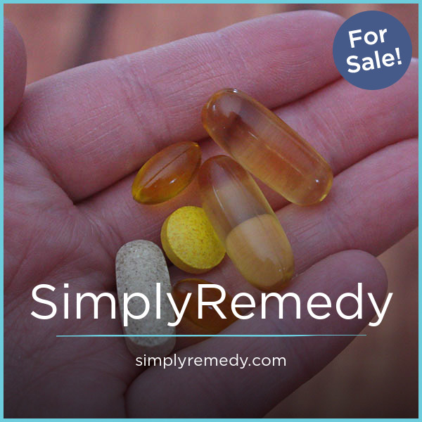 SimplyRemedy.com - Cool domains for sale