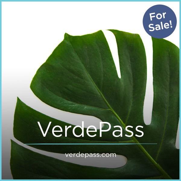 VerdePass.com - Good premium domain names for sale