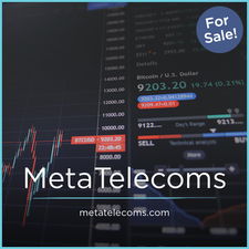 MetaTelecoms.com - Creative brandable domain for sale