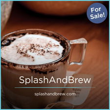 SplashAndBrew.com - Creative domains for sale