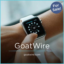 GoatWire.com - Creative brandable domain for sale