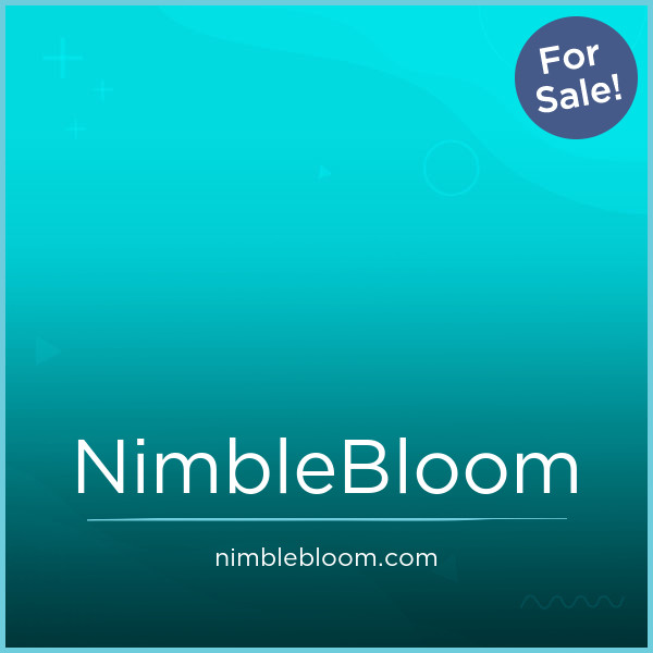 NimbleBloom.com - Great premium domains