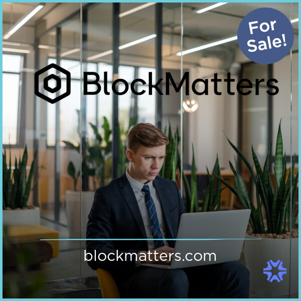 BlockMatters.com - buying Cool premium names