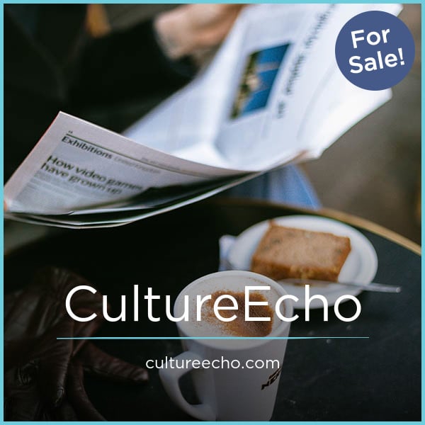 CultureEcho.com - Great premium domain marketplace