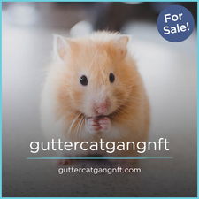 GutterCatGangNFT.com - Creative brandable domain for sale