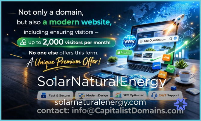 SolarNaturalEnergy.com — 2