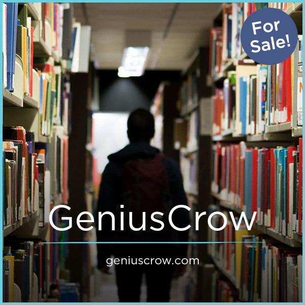 GeniusCrow.com - Best domains for sale