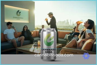 CannabisSoda.com - Creative brandable domain for sale