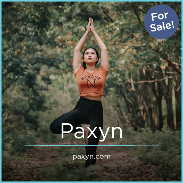 Paxyn.com - buy Catchy premium domains