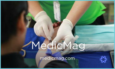 MedicMag.com - Creative brandable domain for sale
