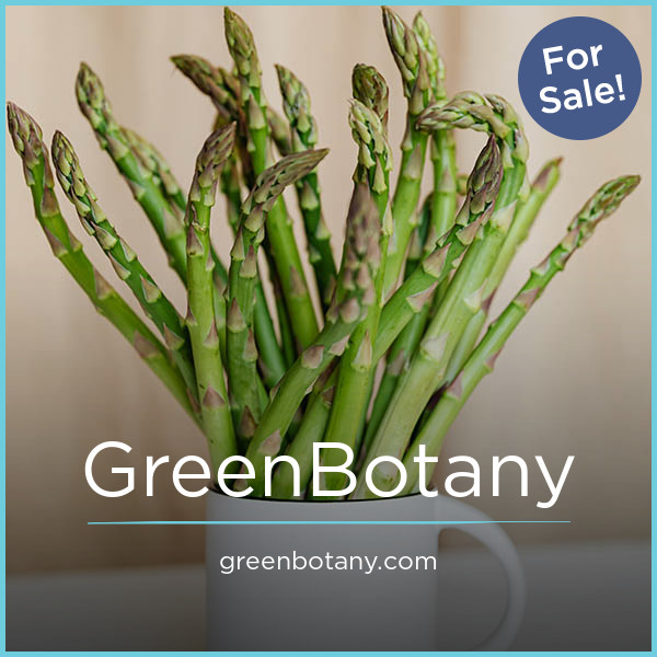 GreenBotany.com - Unique premium domain marketplace