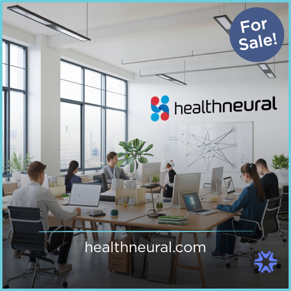 HealthNeural.com - buy Creative premium domains