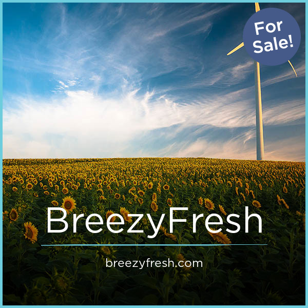 BreezyFresh.com - Creative premium domain names