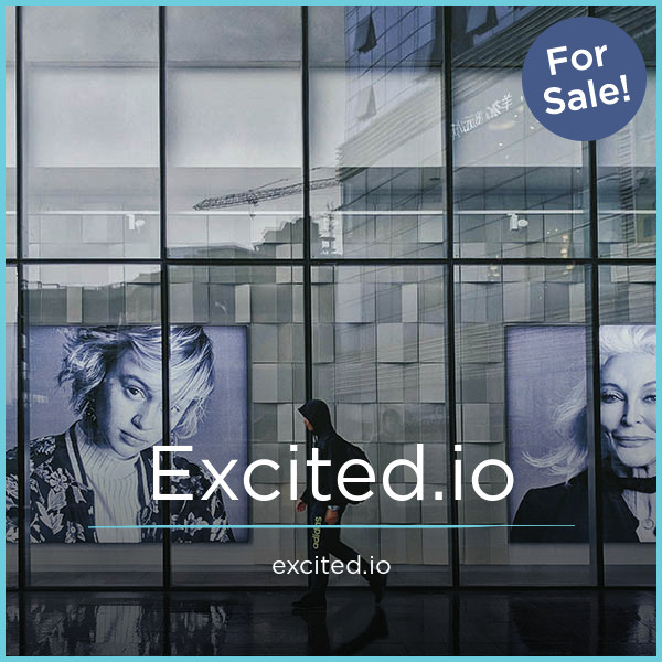 Excited.io - Unique premium domain marketplace