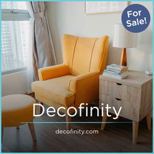 Decofinity.com - Best premium domain names