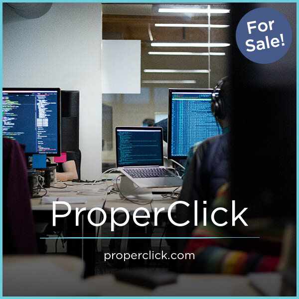 ProperClick.com - buy Good premium domains