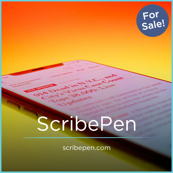 ScribePen.com - Catchy premium domains