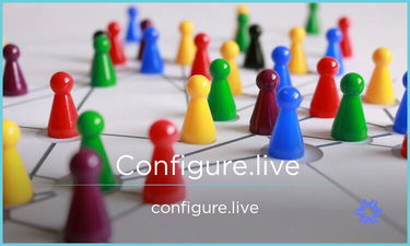 Configure.live - Creative brandable domain for sale