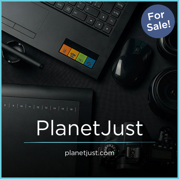 PlanetJust.com - New premium domain names