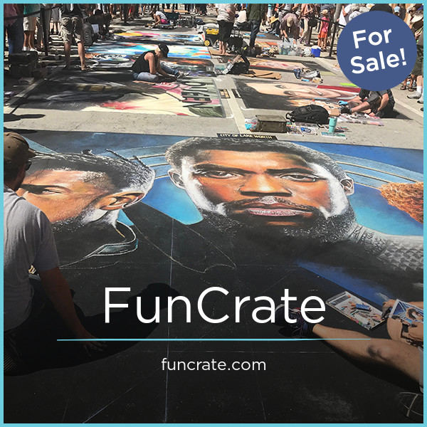 FunCrate.com - Good premium domains for sale