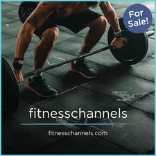 FITNESSCHANNELS.COM - Creative brandable domain for sale