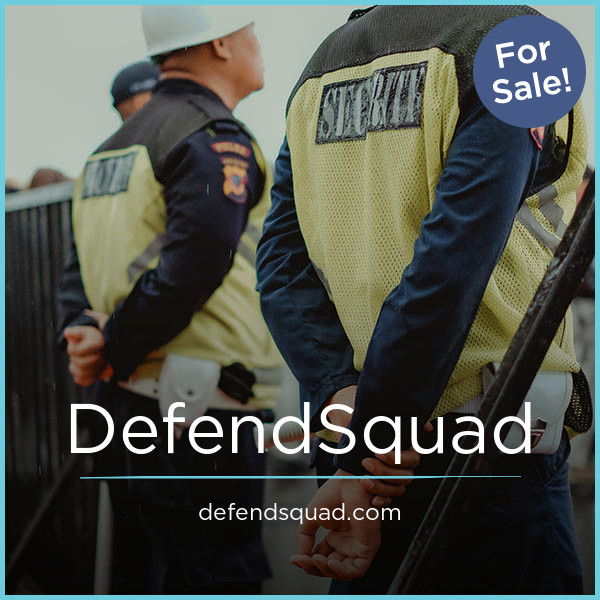 DefendSquad.com - Cool premium domain marketplace