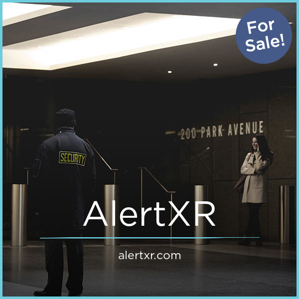 AlertXR.com - buy Good premium domains