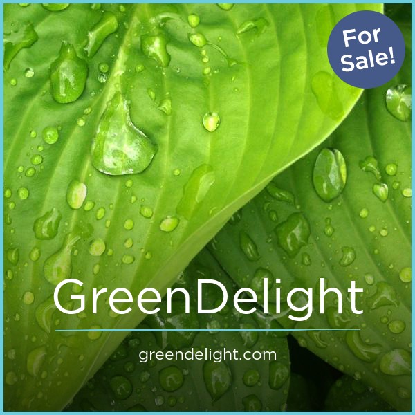 GreenDelight.com - Creative premium domain names for sale