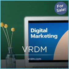 VRDM.com - Creative brandable domain for sale