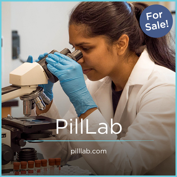 PillLab.com - Good premium domains for sale