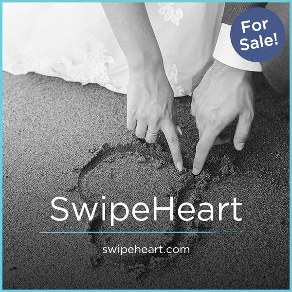 SwipeHeart.com - Catchy premium domain marketplace