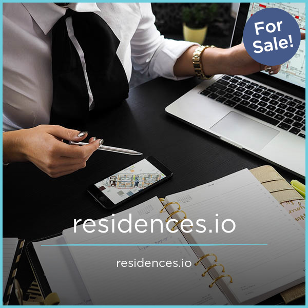 Residences.io - Unique premium domain marketplace