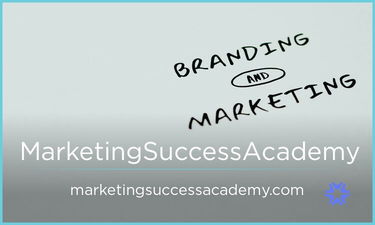 MarketingSuccessAcademy.com - Creative brandable domain for sale