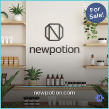 NewPotion.com - Catchy premium domain marketplace