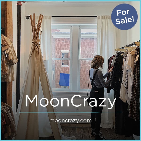 MoonCrazy.com - buy Catchy premium domains