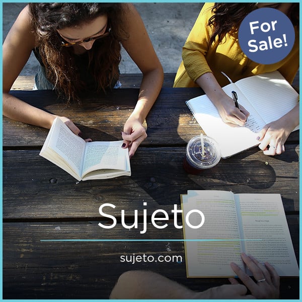 Sujeto.com - buy Great premium names