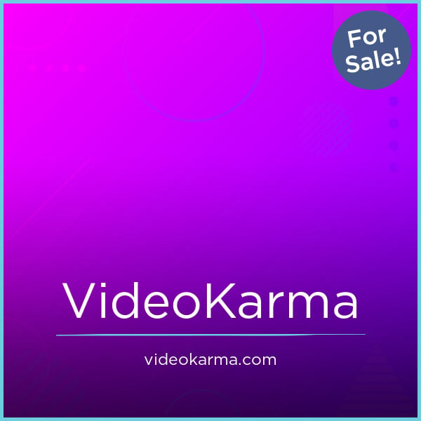 VideoKarma.com - buy Catchy premium names