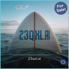 23qxl.ai - Creative brandable domain for sale
