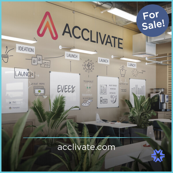 Acclivate.com - buy Creative premium domains