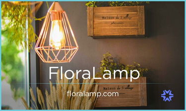 FloraLamp.com - Creative brandable domain for sale