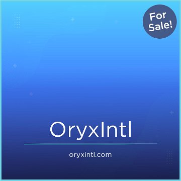 OryxIntl.com