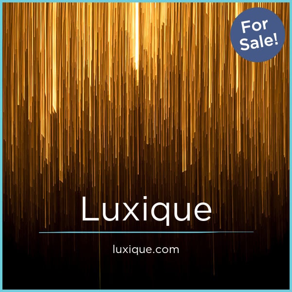 Luxique.com - Unique premium domains for sale