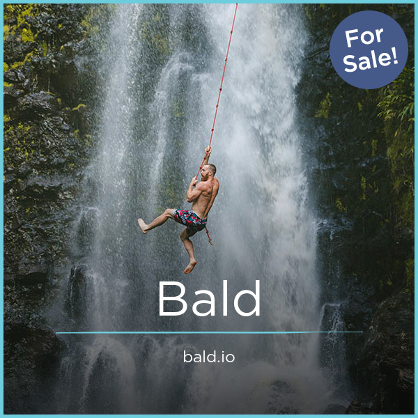 Bald.io - Catchy premium names