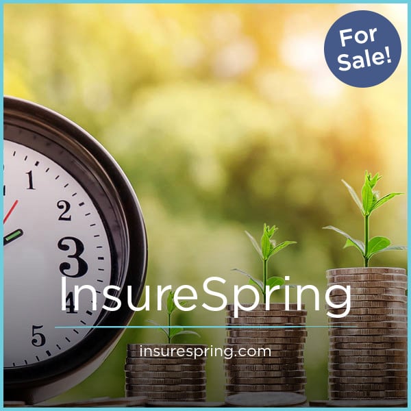 InsureSpring.com - New premium domain names for sale