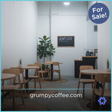 GrumpyCoffee.com - Creative brandable domain for sale
