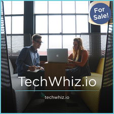 TechWhiz.io - Good premium domain marketplace