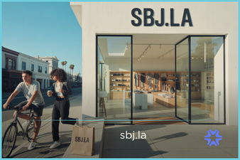 sbj.la - Creative brandable domain for sale