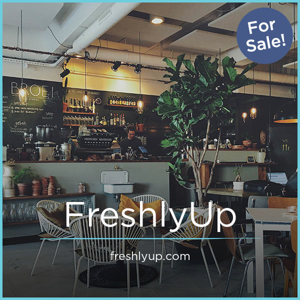 FreshlyUp.com - Great premium domain names for sale